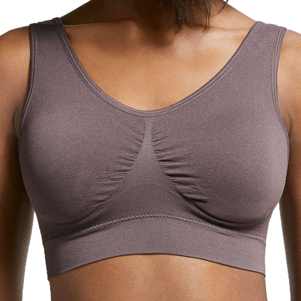 Ladies BHS Seam Free Shaper Pull On Comfort Bra Non Wired Size Removable  Pads